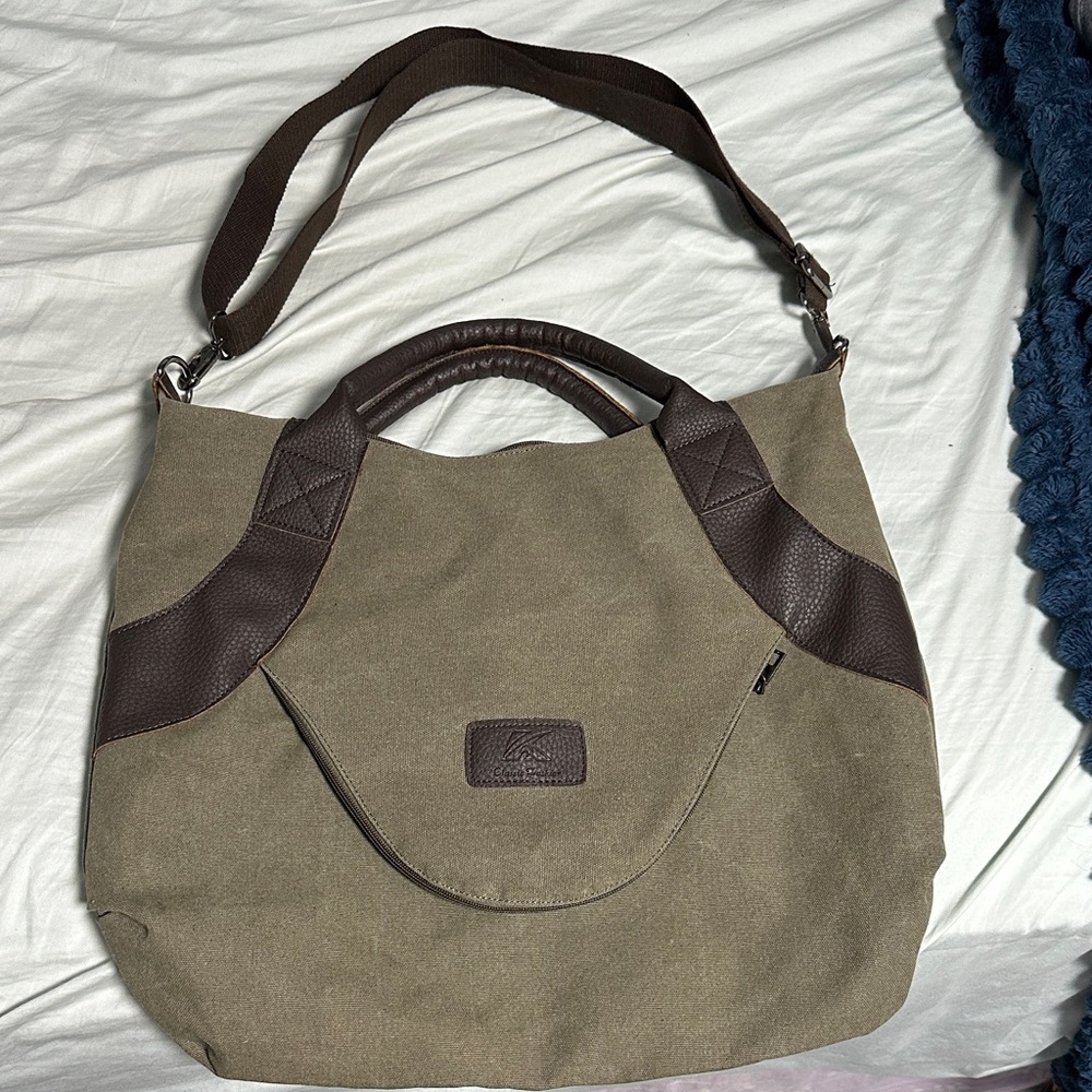 Stylish Brown and Tan Men's Bag